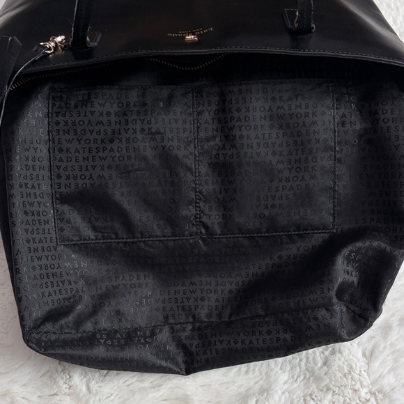 Kate Spade Sleek Black Tote Bag - Picture 13 of 17